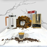Cafetiere/Coffee Gift Hamper- La Cafetière Pisa & Coffee