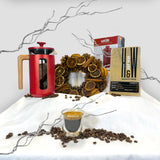 Cafetiere/Coffee Gift Hamper- La Cafetière Pisa & Coffee