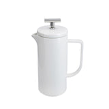 La Cafetière Vienna 8 Cup (960ml) French Press Coffee Maker in Gift Box, Ceramic - White
