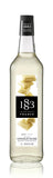 1883 Routin White Chocolate Syrup 1 litre glass bottle
