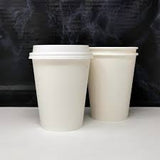 Hot Cup Lids White x 1000 - Herbert & Ward Ltd