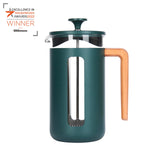 La Cafetière Pisa Latte Cafetiere, Green