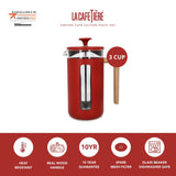 La Cafetière Pisa Cafetiere, Red