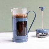 La Cafetière Monaco Cafetiere, 3-Cup, Blue