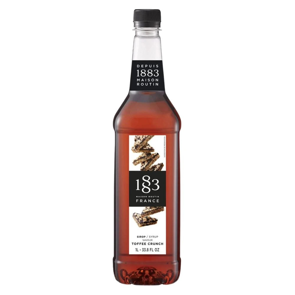 1883 Toffee Crunch Routin Syrup x 1 litre