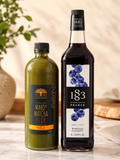 1883 Blueberry and Matcha bundle with pumps