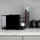 Dualit - Black Cafe Plus Pod Coffee Capsule Machine (Nespresso Compatible Capsule Machine)
