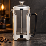 Stainless Steel Glass Cafetiere