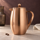 Le'Xpress Double-Walled Copper Cafetière — 1L