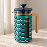 La Cafetière Pisa Cyan Tides 8-Cup Cafetière – 1 Litre