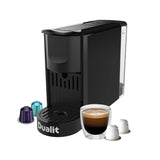 Dualit - Black  Pod Coffee Capsule Machine (Nespresso Compatible Capsule Machine) - Herbert & Ward Ltd