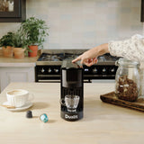 Dualit - Black  Pod Coffee Capsule Machine (Nespresso Compatible Capsule Machine) - Herbert & Ward Ltd