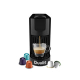 Dualit - Black  Pod Coffee Capsule Machine (Nespresso Compatible Capsule Machine) - Herbert & Ward Ltd