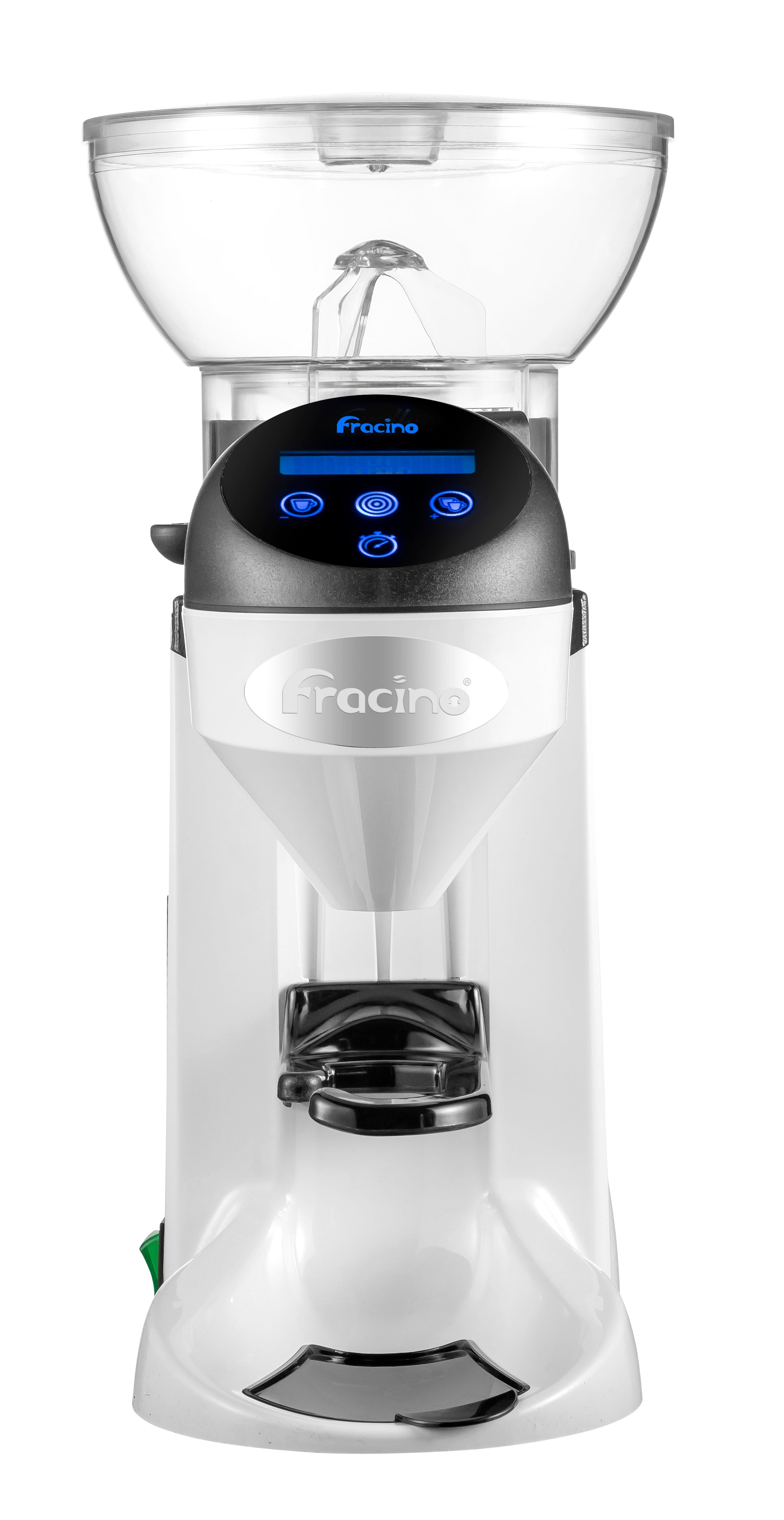 Fracino Luxomatic Coffee Grinder - Silent On Demand - White