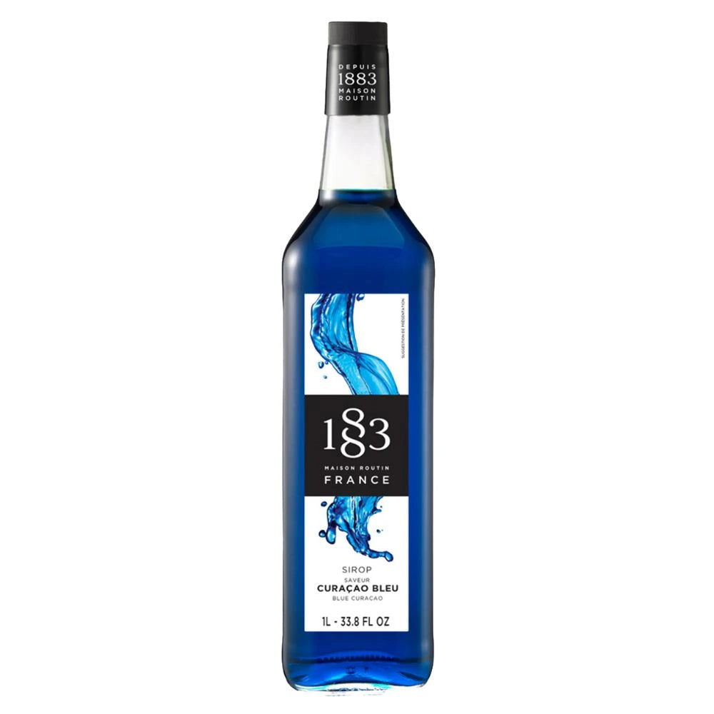 1883 Blue Curacao Syrup 1 litre