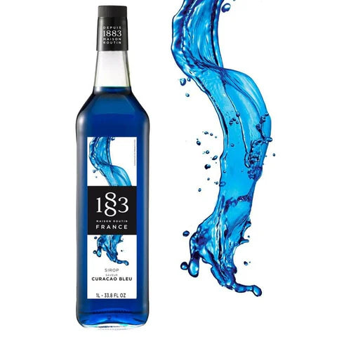 1883 Blue Curacao Syrup 1 litre