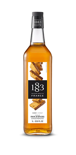 1883 Maison Routin Gingerbread Syrup - 1 Litre