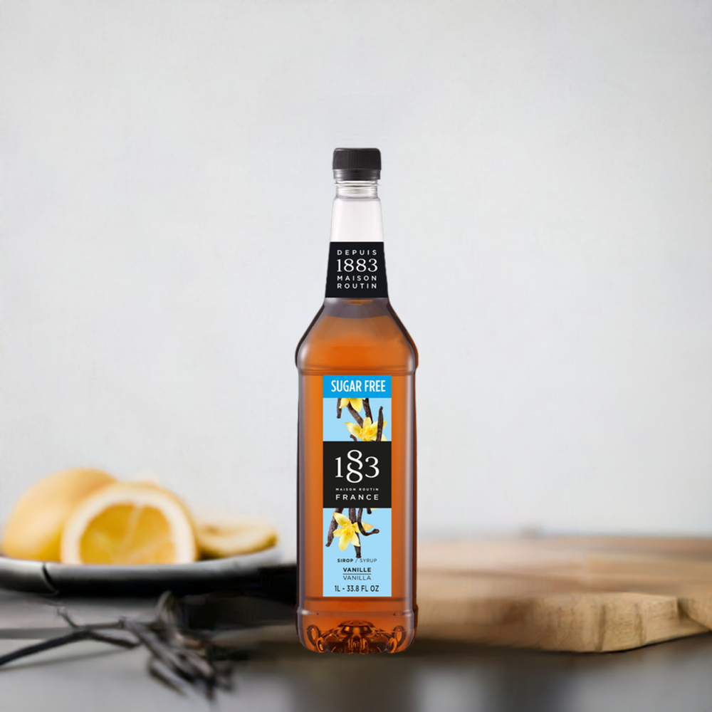 1883 Sugar free Vanilla Routin syrup 1 litre bottle