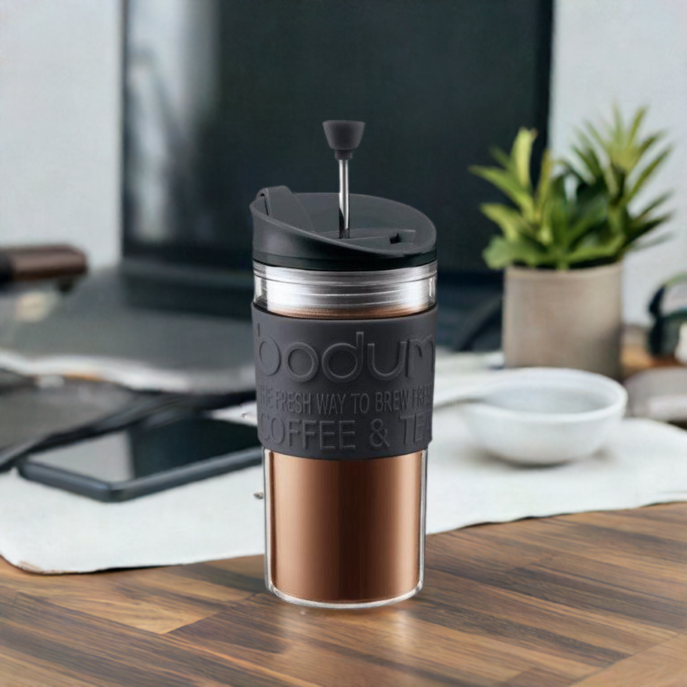 Bodum Cafetiere Travel mug Coffee Maker Herbert Ward Ltd
