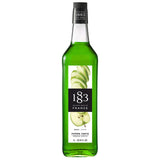 1883 Maison Routin Green Apple Syrup - 1 Litre Bottle