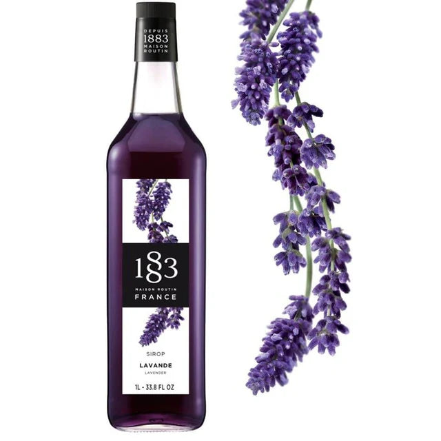 1883 Maison Routin Lavender Syrup - 1 Litre