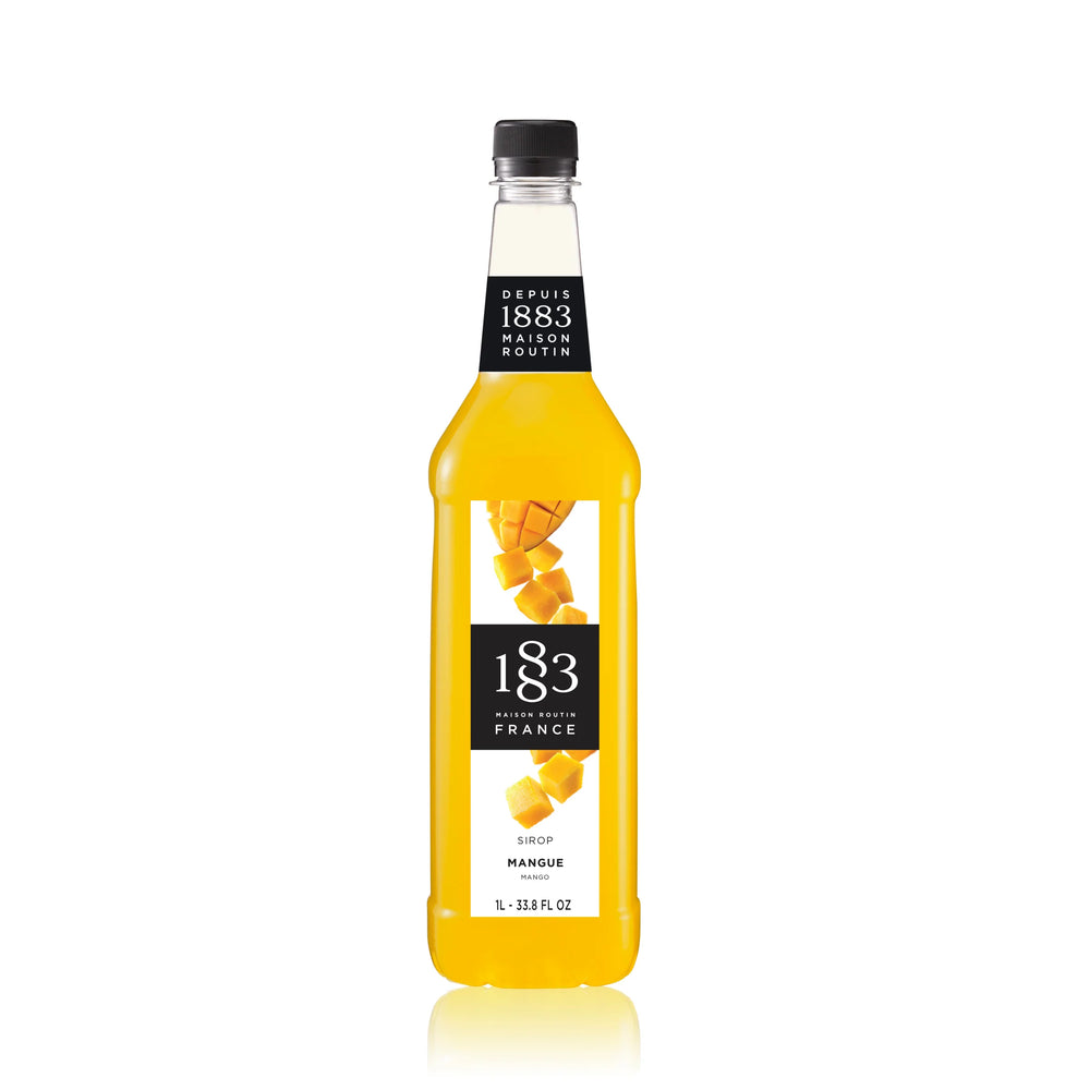 1883 Maison Routin Mango Iced Tea Syrup - 1 Litre (Glass Bottle)