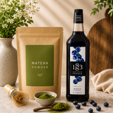 1883 Blueberry and Matcha bundle with pumps