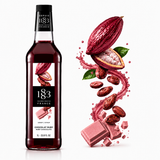 Ruby Chocolate 1883 Routin Syrup 1 Litre Bottle