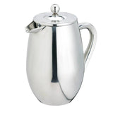 Le'Xpress 8 Cup Double Walled Stainless Steel Cafetiere - Herbert & Ward Ltd