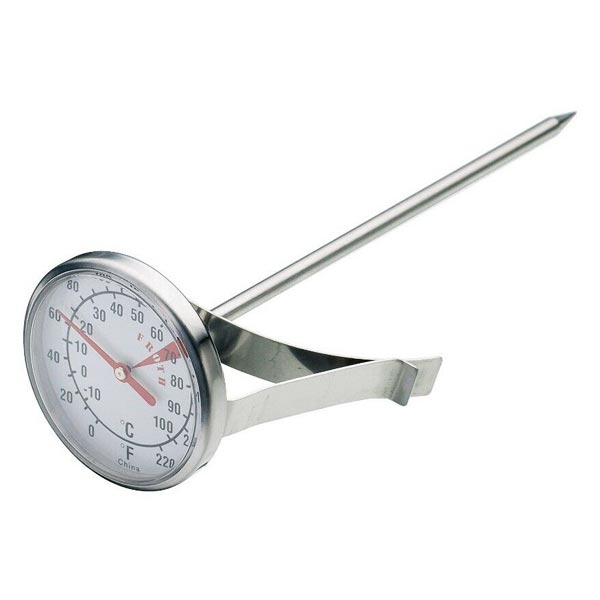 Kitchencraft Stainless Steel Milk Frothing Thermometer - Herbert & Ward Ltd