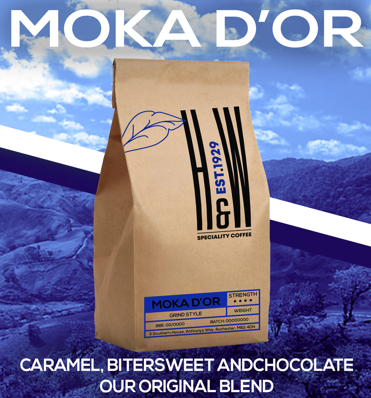 Moka D'or Coffee - Premium Italian-Style Blend | Herbert & Ward