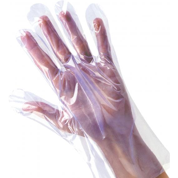 Disposable Gloves - Powder Free - Polythene - Shield - Clear - x1000
