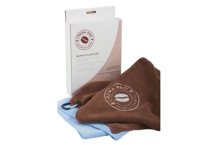 Crema Pro Microfibre Cloth & Barista Towel Set - Herbert & Ward Ltd